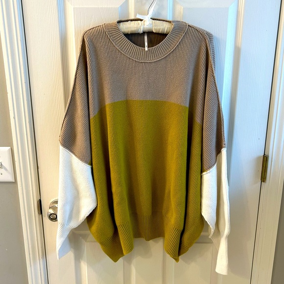 Free People Easy Street Color Block Tunic - Picture 1 of 7